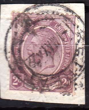 UNION OF S.A. 1922: KGV 2d USED (SACC5) - RETREAT POSTMARK