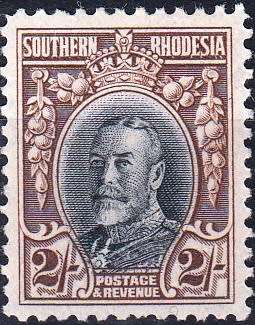 SOUTHERN RHODESIA 1931: FIELD MARSHALL DEF. ISSUE 2s MLH (SACC 27) - VARIETY SEE BELOW