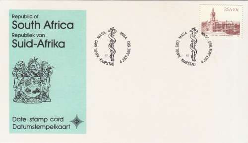 RSA DATE-STAMP CARD#621983: MEDICAL ASSOCIATION OF S.A. CAPE TOWN