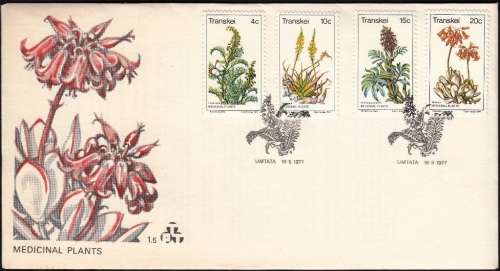 TRANSKEI 1988: FDC#1.5 - TRANSKEI MEDICINAL PLANTS