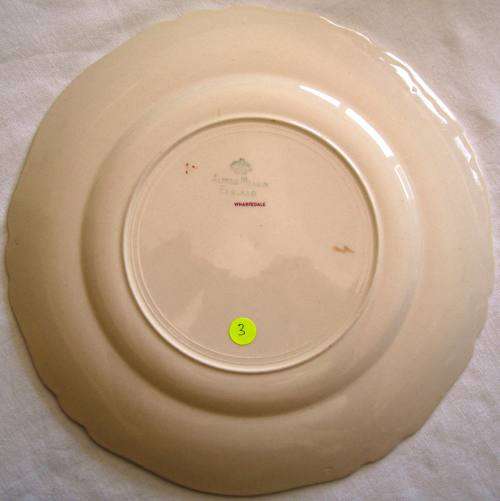 VINTAGE ALFRED MEAKIN `WHARFEDALE` DINNER PLATE - 25 cm