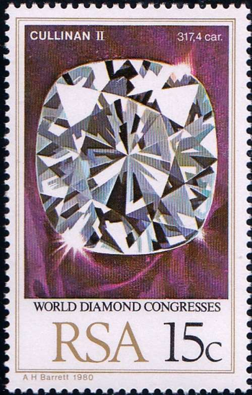 RSA 1988: WORLD DIAMOND CONGRESS SET MNH (SACC 481-482)