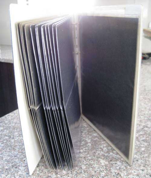 LARGE SIZE BLUE FDC ALBUM with SPACE FOR 60 REGULAR and 2 LARGE SIZE COVERS
