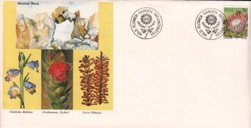 RSA COMM. COVER 1977: WILD FLOWER GARDEN CALEDON
