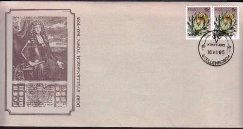 RSA COMM. COVER 1985: TERCENTENARY OF STELLENBOSCH TOWN