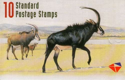 RSA 1998: BOOKLET#35 - REDRAWN ANTELOPE BOOKLET MINT COMPLETE (SACC 1094)