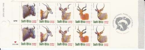 RSA 1998: BOOKLET#35 - REDRAWN ANTELOPE BOOKLET MINT COMPLETE (SACC 1094)