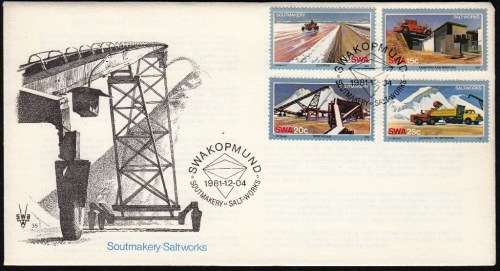 SWA 1981: OFFICIAL FDC 35 - SALT WORKS
