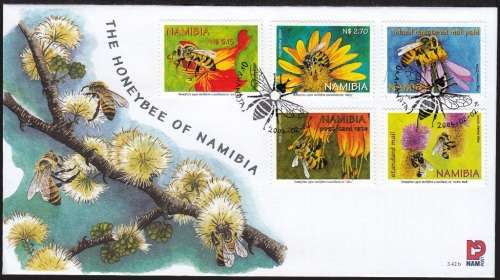 NAMIBIA 2004: FDC 3.42b -  THE HONEYBEE OF NAMIBIA