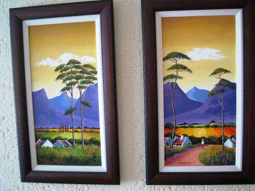 2 x Pieter van Heerden with frames
