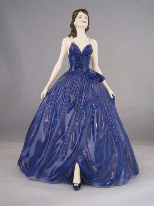 ROYAL WORCESTER CRYSTAL BALL FIGURINE LIMITED EDITION WITH CERTIFICATE