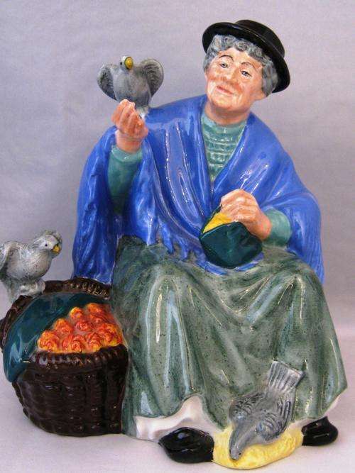 ROYAL DOULTON FIGURINE "TUPPENCE A BAG" HN 2320, 1ST QUALITY