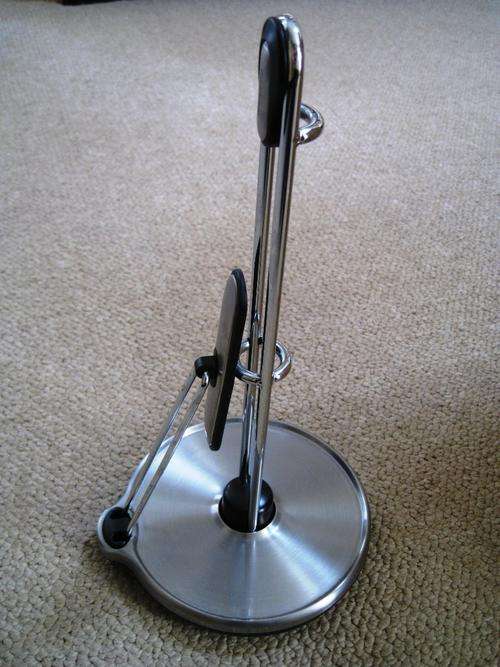Stainless Steel Fancy Paper Towel Holder