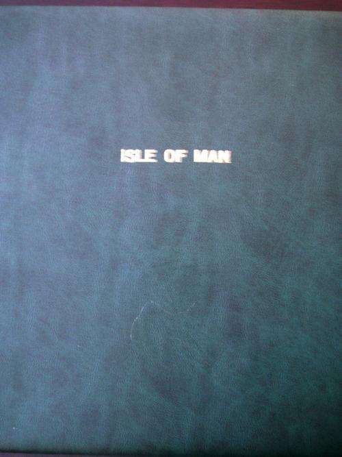 LINDNER STAMP ALBUM: ISLE OF MAN 2002 - 2009 46 PAGES COMPLETE WITH MNH STAMPS