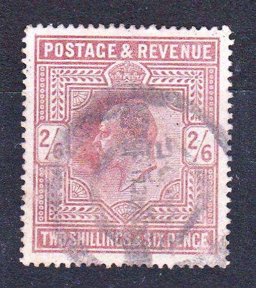 GB KE VII 1902  2/6s  USED (SG260)