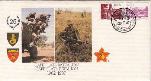 SA ARMY #1 UNSIGNED: CAPE FLATS BATTALION