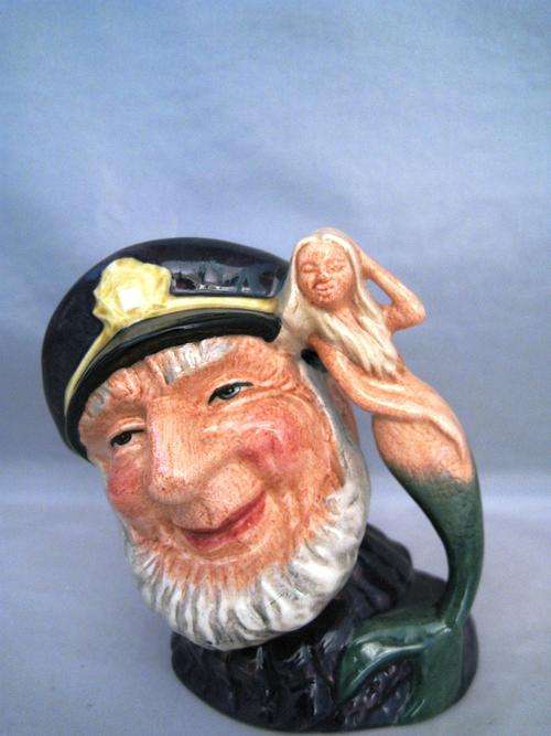 ROYAL DOULTON SMALL CHARACTER JUG "OLD SALT" D8654