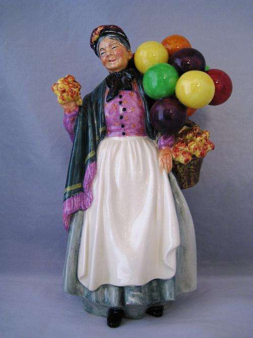 Royal Doulton Biddy Penny Farthing HN 1843 Made In England