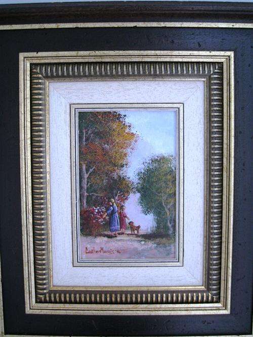 ORIGINAL OIL PAINTING BY LUTHER MARAIS 1994