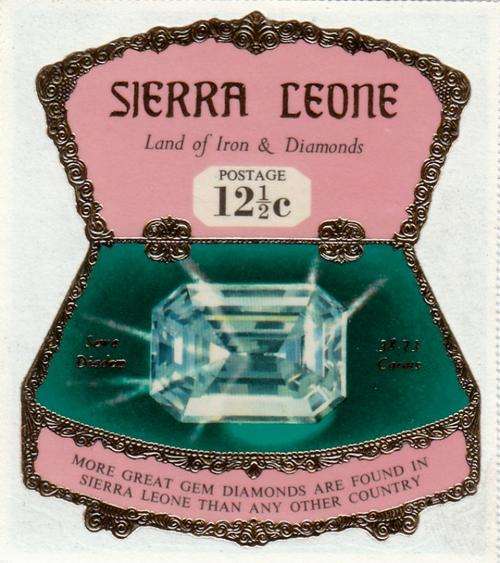 SIERRA LEONE 1970: DIAMOND INDUSTRY: 12 1/2c MNH