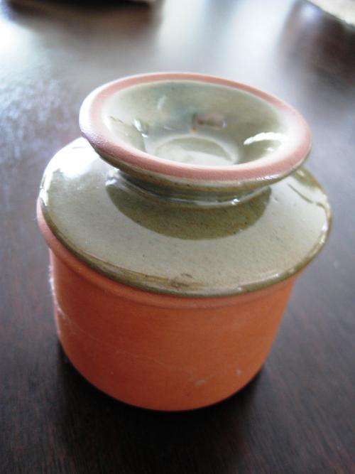 CERAMIC BUTTER POT