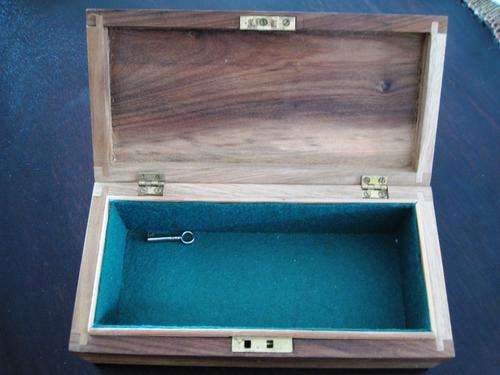 WOODEN JEWELRY BOX FROM KNYSNA