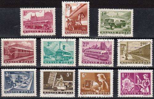 HUNGARY 1963: TRANSPORT PART SET USED