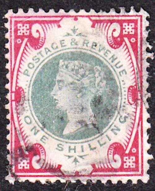 GB 1900: QUEEN VICTORIA ONE SHILLING USED