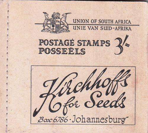 SA BOOKLET 20 1948: USED (SEE BELOW)