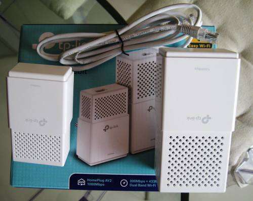 TP-LINK AV1000 Gigabit Powerline ac Wi-Fi Kit