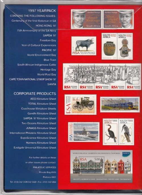RSA 1997 YEARPACK AS ISSUED BY SAPO