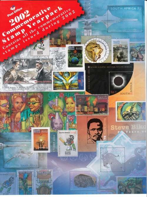 RSA 2002: COMMOMERATIVE YEARPACK