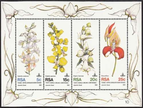 RSA 1981: STAMPS ISSUED DURING 1981 MNH (SACC 492-506) incl MINISHEETS 9 and 10