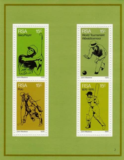 RSA 1976 YEARPACK AS ISSUED BY SAPO incl. MINISHEETS No. 2 and 3
