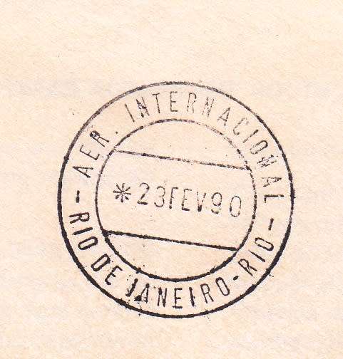 RSA 1990: SAA COVER NO 48 - BRIDGING THE SOUTH ATLANTIC JHB - RIO DE JANEIRO