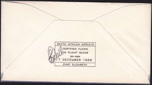 RSA 1989: SAA COVER NO 47 - INTRODUCTION BOEING 737 INTO SERVICE