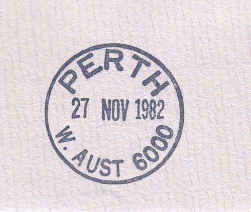 RSA 1982: SAA COVER NO 35 - BOEING 747SP FLIGHT JHB to PERTH