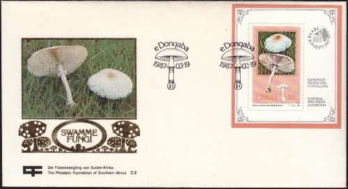CISKEI 1987: FOUNDATION FDC C2 - FUNGI