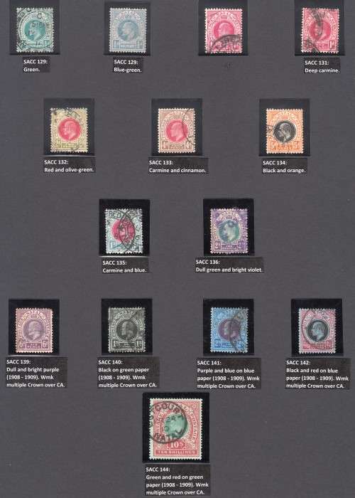 NATAL COLLECTION 1859-1909 BEAUTIFULLY LABELLED, MAINLY USED