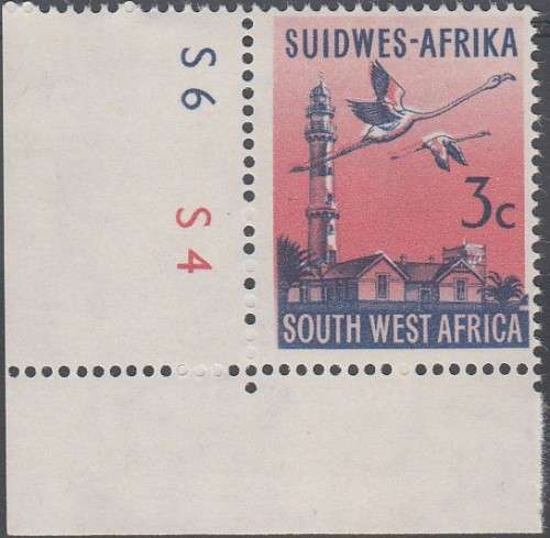 SOUTH WEST AFRICA 1961 DEFINITIVE ISSUE 3c with margin UMM. (SACC 204-I) CAT R180