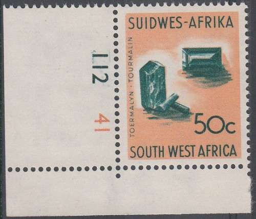 SOUTH WEST AFRICA 1961 DEFINITIVE ISSUE 50c UMM. (SACC 212) CAT R90