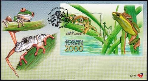 RSA 2000: OFFICIAL FDC 6.116 - JUNAS MINIATURE SHEET