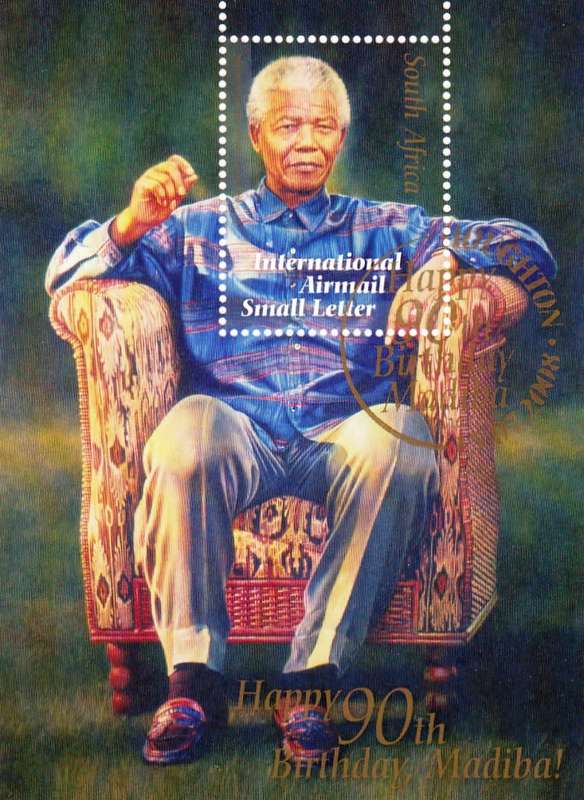 RSA 2008:  HAPPY 90th BIRTHDAY MADIBA R2.05 and R4.90 MINISHEETS