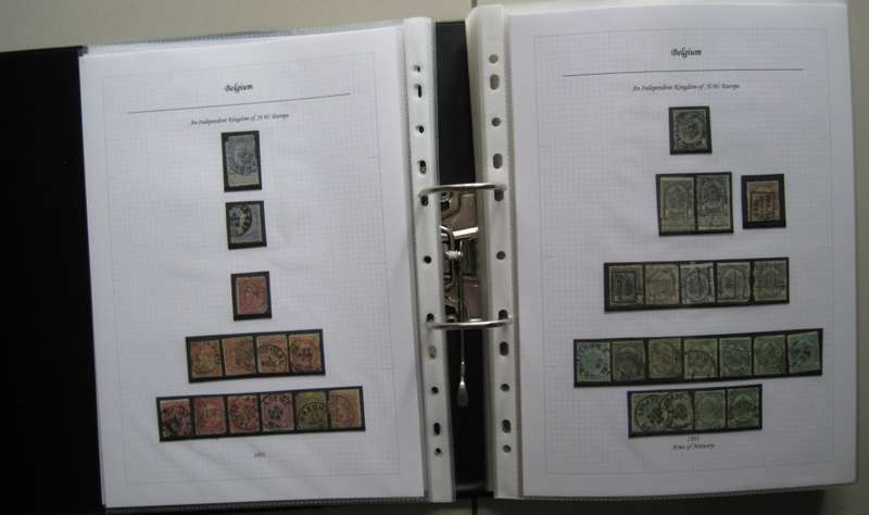 WORLD STAMPS SORTED and FILED 100 PAGES HUNDERDS OF STAMPS (SEE LIST OF COUNTRIES)