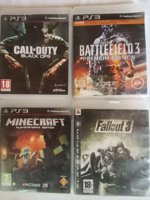 Sony Playstation 3 plus assorted games