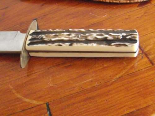 STUNNING CARL SCHLIEPER SOLINGENORIGINAL BOWIE HUNTING KNIFE, INCLUDING POSTAGE FOR PISHLEGEND
