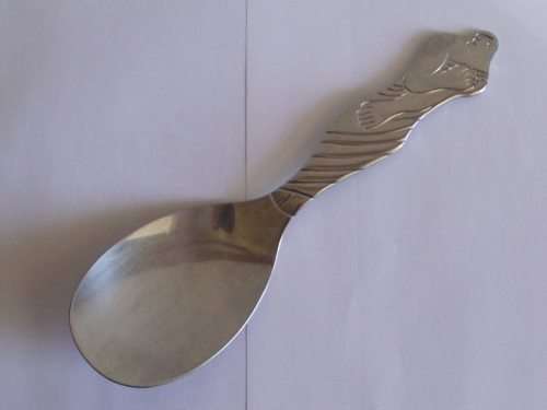 BEAUTIFUL CARROL BOYES 18/8 STAINLESS STEEL SERVING SPOON - WASADI