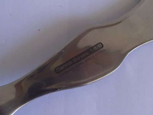 BEAUTIFUL CARROL BOYES 18/8 STAINLESS STEEL SERVING SPOON - WASADI