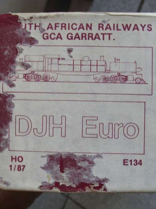 DJH HO:SAR GCA Garratt 2-6-2 +2-6-2 Steam Locomotive. Engine No 2676