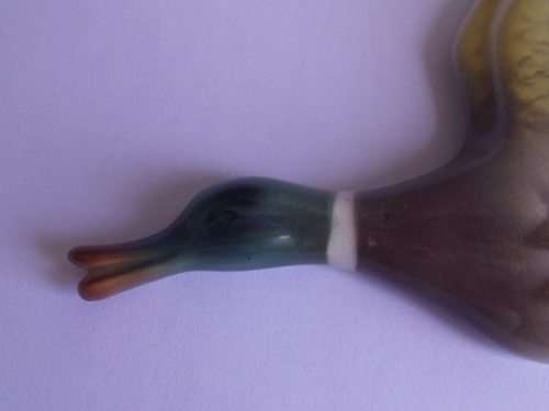 VINTAGE KEELE STREET POTTERY MALLARD FLYING WALL DUCK